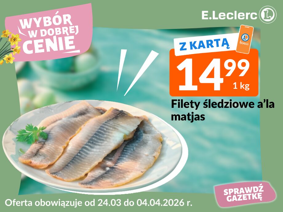 Śledź 24.03.-04.04.2026