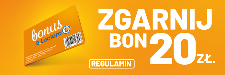 Zgarnij bon 20zł